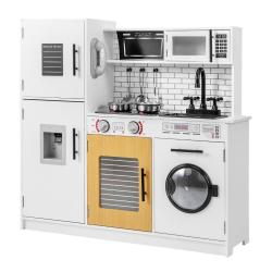 Ensemble de cuisine pour enfants lot de 1 82 x 25 x 80,5 cm avec effets sonores et visuels moderne