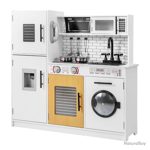 Ensemble de cuisine pour enfants lot de 1 82 x 25 x 80,5 cm avec effets sonores et visuels moderne