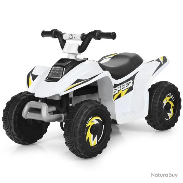 Quad �lectrique pour enfant 73 x 40 x 44,5 cm marche avant/arri�re stabilit� int�rieure ext�rieure