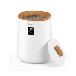 Chauffe-serviettes portable 33 x 33,5 x 49 cm chauffage rapide grande capacit&eacute; 18 L ambiance cosy e