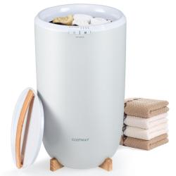 Chauffe-serviettes pour salle de bain 31 x 31 x 53,5 cm chauffage rapide 20 L capacit&eacute; familiale de