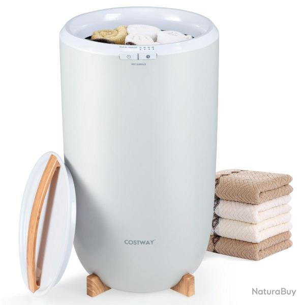 Chauffe-serviettes pour salle de bain 31 x 31 x 53,5 cm chauffage rapide 20 L capacit� familiale de
