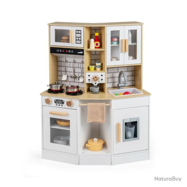 Cuisine de jeu pour enfants 75 x 36 x 96 cm exp�rience immersive rangement pratique style moderne e