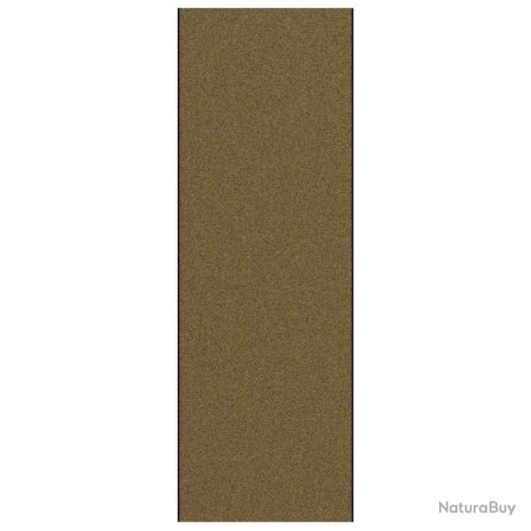 Tapis d'entr�e rectangulaire design moderne int�rieur ext�rieur 120 x 350 cm en polyamide marron 02