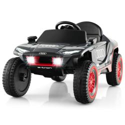Voiture &eacute;lectrique pour enfants 110 x 61 x 54 cm avec t&eacute;l&eacute;commande et lumi&egrave;res led design Audi en P