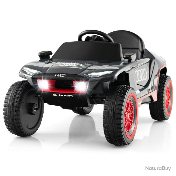 Voiture �lectrique pour enfants 110 x 61 x 54 cm avec t�l�commande et lumi�res led design Audi en P