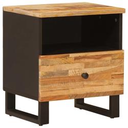 Armoire de lit compacte avec tiroir 40 x 33 x 46 cm facile &agrave; entretenir style moderne en bois de ma