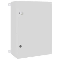 Armoire de contr&ocirc;le moderne rangement pratique 57 x 24,5 x 70 cm en plastic gris 02_0058204