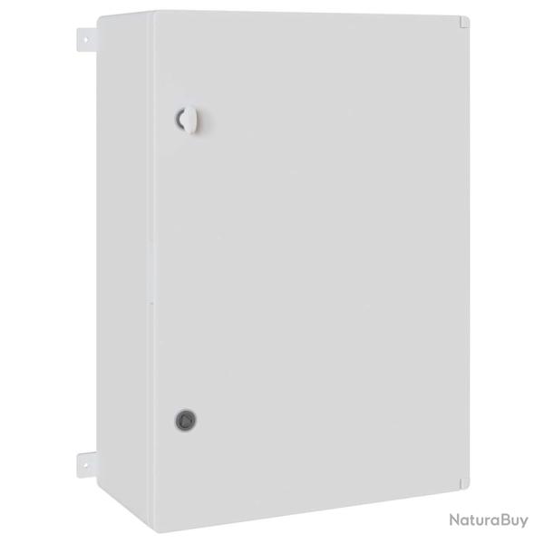 Armoire de contr�le moderne rangement pratique 57 x 24,5 x 70 cm en plastic gris 02_0058204