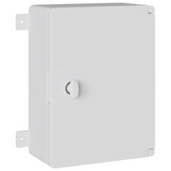 Armoire de contr&ocirc;le moderne int&eacute;rieure ext&eacute;rieure rangement 47 x 20 x 60 cm en plastique abs gris 0
