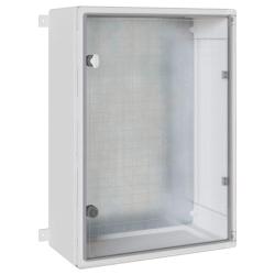 Armoire de contr&ocirc;le moderne 50 x 24 x 70 cm durable design &eacute;pur&eacute; int&eacute;rieur ext&eacute;rieur en plastique g