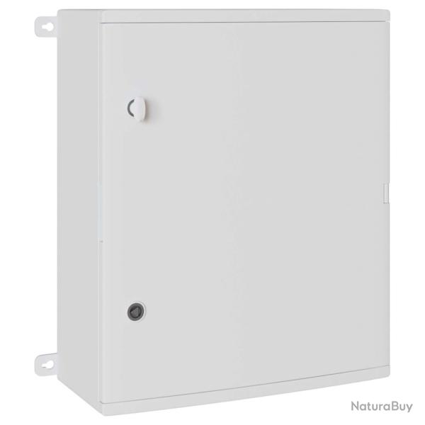Armoire de contr�le moderne rangement int�rieur ext�rieur 57 x 23 x 60 cm en plastique gris 02_0058