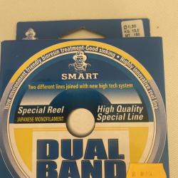 SMART dual band special reel - 150 m - 0,30 mm - 13 kg - 13129 - neuf