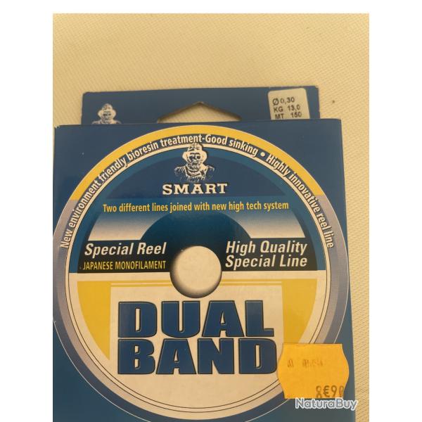 SMART dual band special reel - 150 m - 0,30 mm - 13 kg - 13129 - neuf