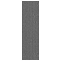 Paillasson anthracite 115 x 400 cm antid&eacute;rapant absorbant salet&eacute; entr&eacute;e en polypropyl&egrave;ne anthracite