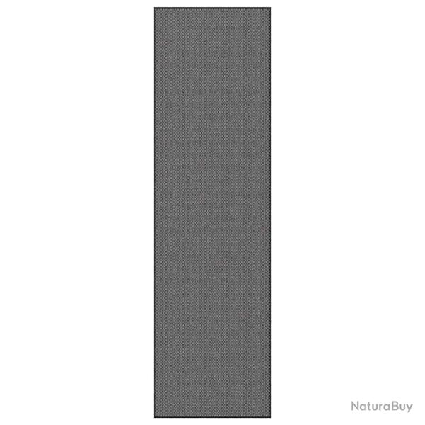 Paillasson anthracite 115 x 400 cm antid�rapant absorbant salet� entr�e en polypropyl�ne anthracite