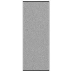 Paillasson antid&eacute;rapant 115 x 300 cm facile &agrave; nettoyer et durable pour entr&eacute;e foyer en PP gris 02_0