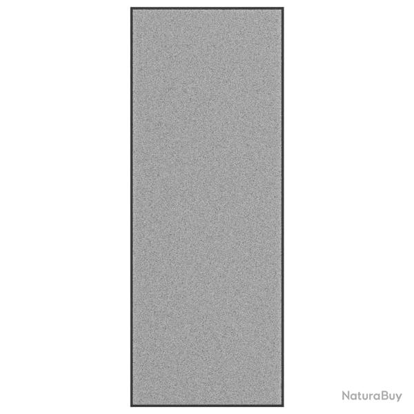 Paillasson antid�rapant 115 x 300 cm facile � nettoyer et durable pour entr�e foyer en PP gris 02_0