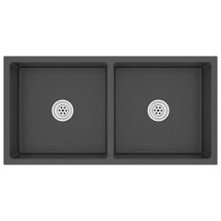 Evier de cuisine fait main maison lavabo de salle de bain installations cuisine int&eacute;rieur noir acie