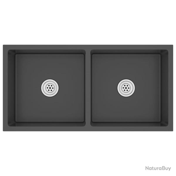 Evier de cuisine fait main maison lavabo de salle de bain installations cuisine int�rieur noir acie