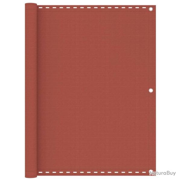 �cran de balcon brise pare vue protection confidentialit� 120 x 400 cm PEHD terre cuite 02_0010400