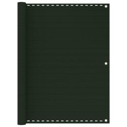 &Eacute;cran de balcon brise pare vue protection confidentialit&eacute; 120 x 300 cm PEHD vert fonc&eacute; 02_0010430