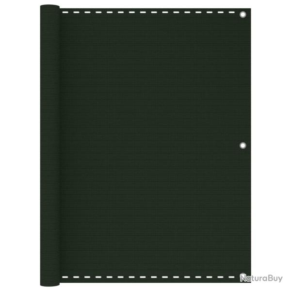 �cran de balcon brise pare vue protection confidentialit� 120 x 300 cm PEHD vert fonc� 02_0010430