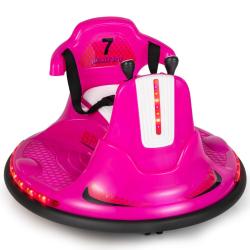 Lot de 1 auto-tamponneuse &eacute;lectrique 66,5 x 66,5 x 47,6 cm avec t&eacute;l&eacute;commande 2,4G s&eacute;curis&eacute;e et ambi