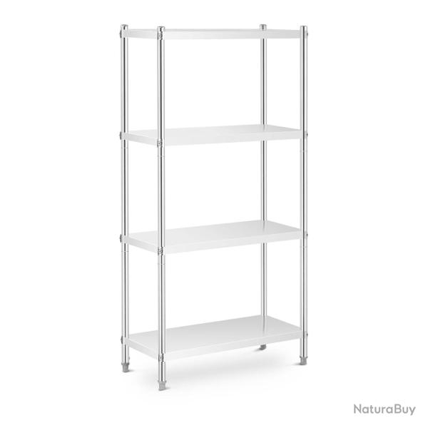 �tag�re acier inoxydable inox 90 x 40 x 180 cm 200 kg professionnel 14_0005182