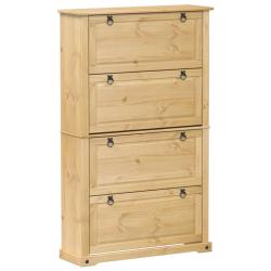 Armoire &agrave; chaussures range chaussures rangement meuble entr&eacute;e couloir salon Corona 99 x 32 x 163,5