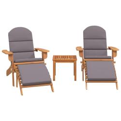 Ensemble de Salon de jardin meuble d'ext&eacute;rieur ensemble de mobilier 3 pi&egrave;ces bois acacia solide 02_