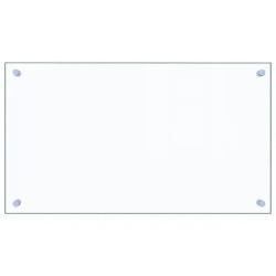 Dosseret de cuisine moderne 70 x 40 cm facile &agrave; nettoyer protection &eacute;claboussures en verre tremp&eacute; t