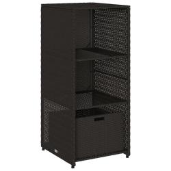 Armoire de rangement d'ext&eacute;rieur moderne pour jardin 50 x 55 x 115 cm grand espace de rangement fin