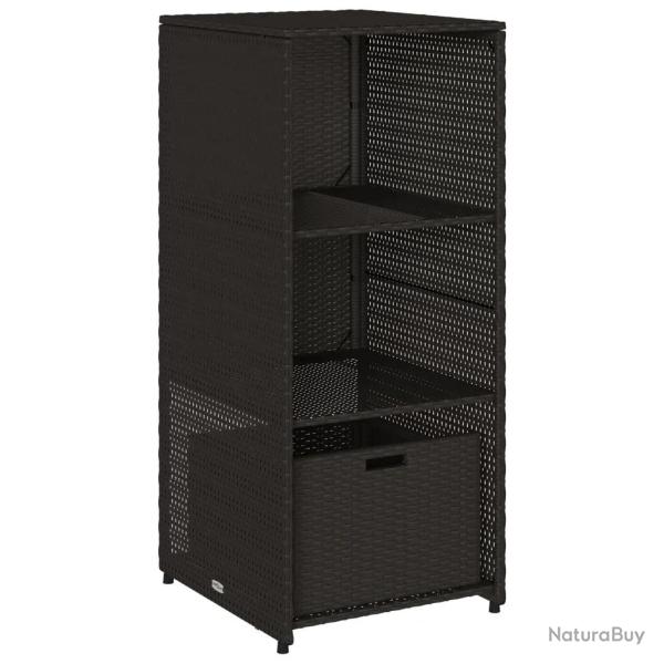 Armoire de rangement d'ext�rieur moderne pour jardin 50 x 55 x 115 cm grand espace de rangement fin