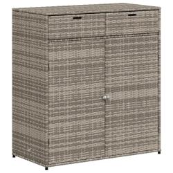 Armoire de rangement ext&eacute;rieure 105 x 55 x 113 cm grande capacit&eacute; r&eacute;sistance intemp&eacute;ries design mod