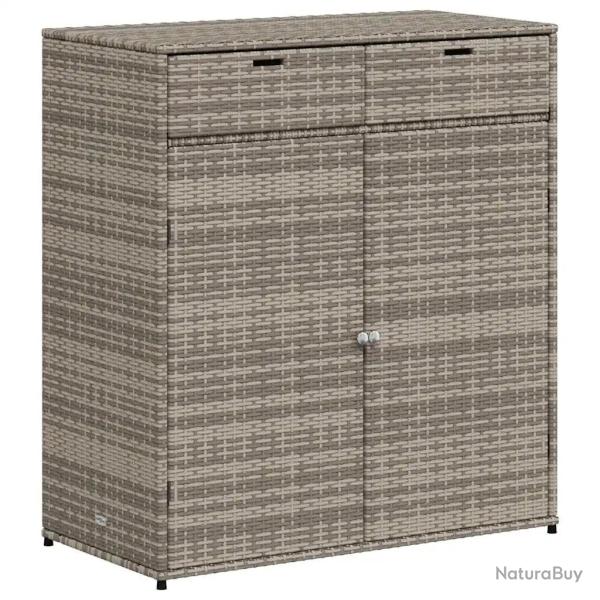 Armoire de rangement ext�rieure 105 x 55 x 113 cm grande capacit� r�sistance intemp�ries design mod