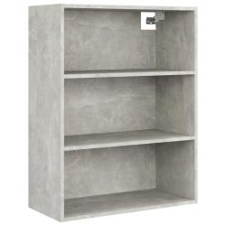 Armoire murale suspendue optimise espace 69,5 x 32,5 x 90 cm design moderne finition lisse en bois