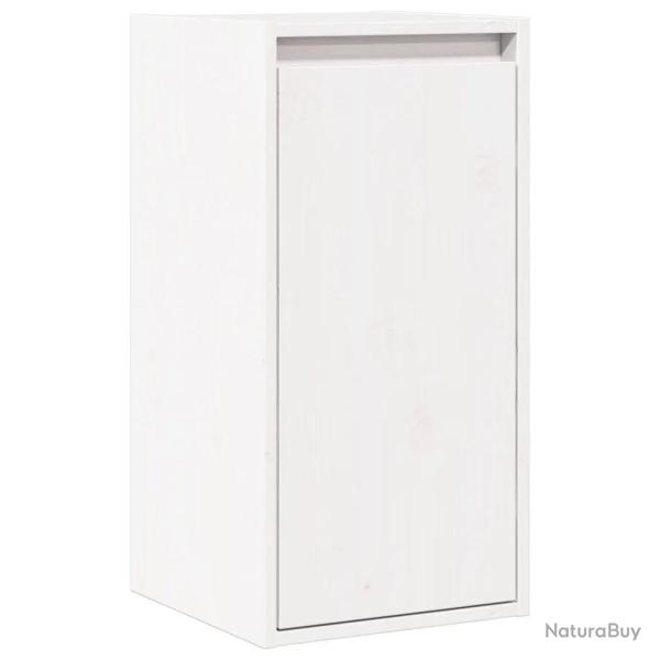 Armoire murale design moderne pratique 30 x 30 x 60 cm en bois de pin massif blanc 02_0048089