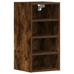 Armoire suspendue moderne de rangement 30 x 29,5 x 60 cm en bois d'ing&eacute;nierie ch&ecirc;ne fum&eacute; 02_0050443