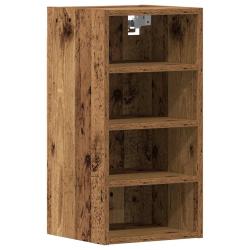 Armoire suspendue design moderne cuisine rangement mural 30 x 29,5 x 60 cm en bois d'ing&eacute;nierie vie