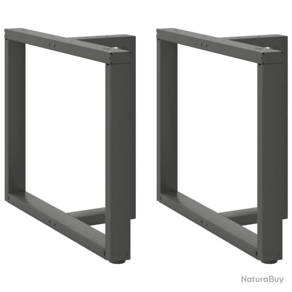Lot de 2 pieds de table � manger en T dimensions 90 x 35 x 72-73 cm avec niveleurs r�glables style