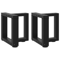 Lot de 2 pieds de table basse en T pour personnaliser meuble 30 x 25 x 31 cm fonctionnels style mod