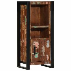 Armoire de salle de bain en bois massif r&eacute;cup&eacute;ration 40 x 30 x 90 cm design industriel rangement pr