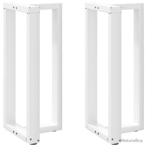 Lot de 2 pieds de table de bar en T 50 x 35 x 90 cm robustes avec niveleurs r�glables design modern