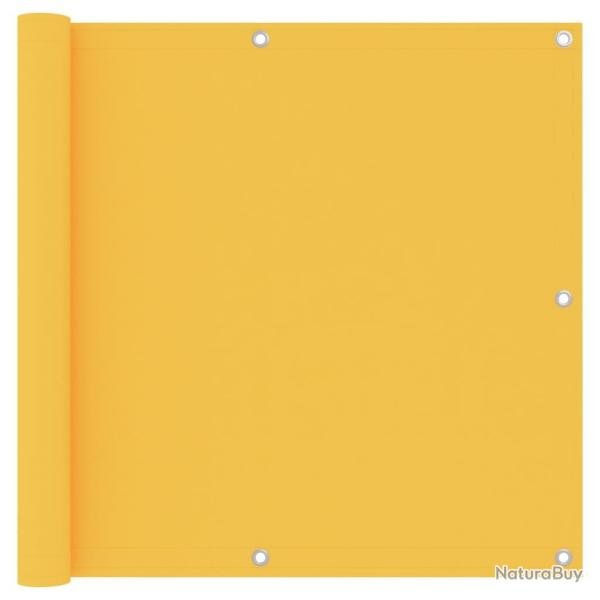�cran de balcon brise pare vue protection confidentialit� 90 x 600 cm tissu oxford jaune 02_0010206