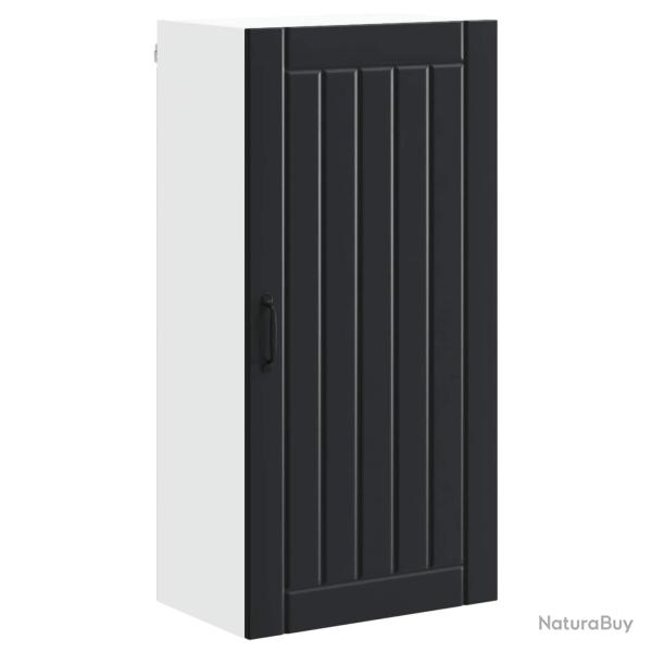 Armoire de cuisine moderne fonctionnelle int�rieur 50 x 31 x 100 cm en bois d'ing�nierie noir 02_00