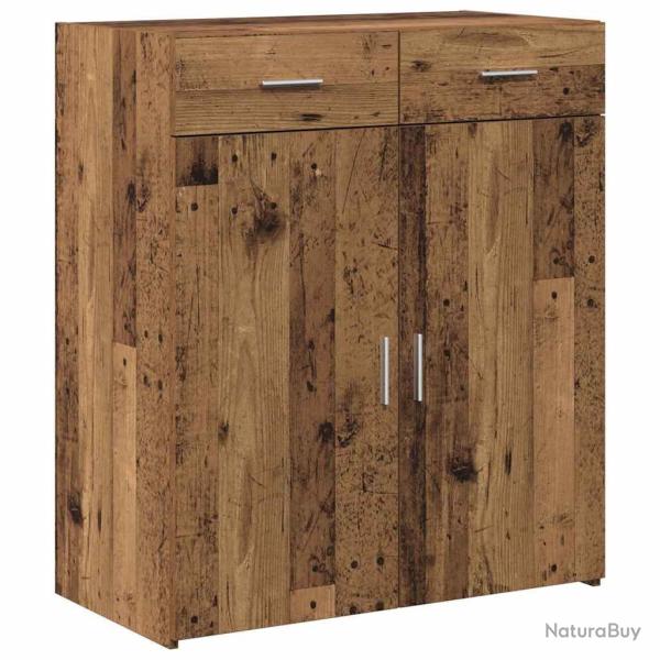 Armoire de rangement rectangulaire moderne 80 x 42 x 93 cm grand espace pratique style �pur� en boi