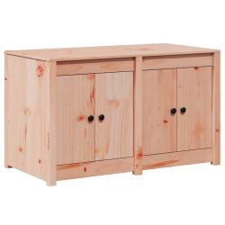 Armoire de cuisine moderne rangement pratique 106 x 55 x 64 cm en bois de pin massif ch&ecirc;ne brun 02_