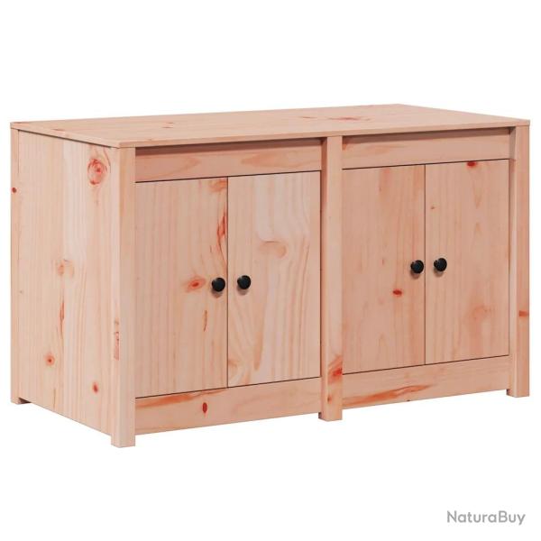 Armoire de cuisine moderne rangement pratique 106 x 55 x 64 cm en bois de pin massif ch�ne brun 02_
