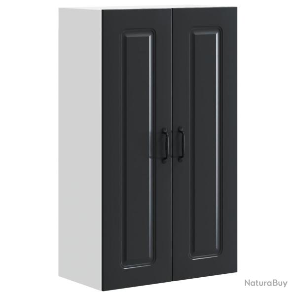 Armoire de cuisine rectangulaire moderne avec grand espace de stockage 60 x 31 x 100 cm en bois d'i
